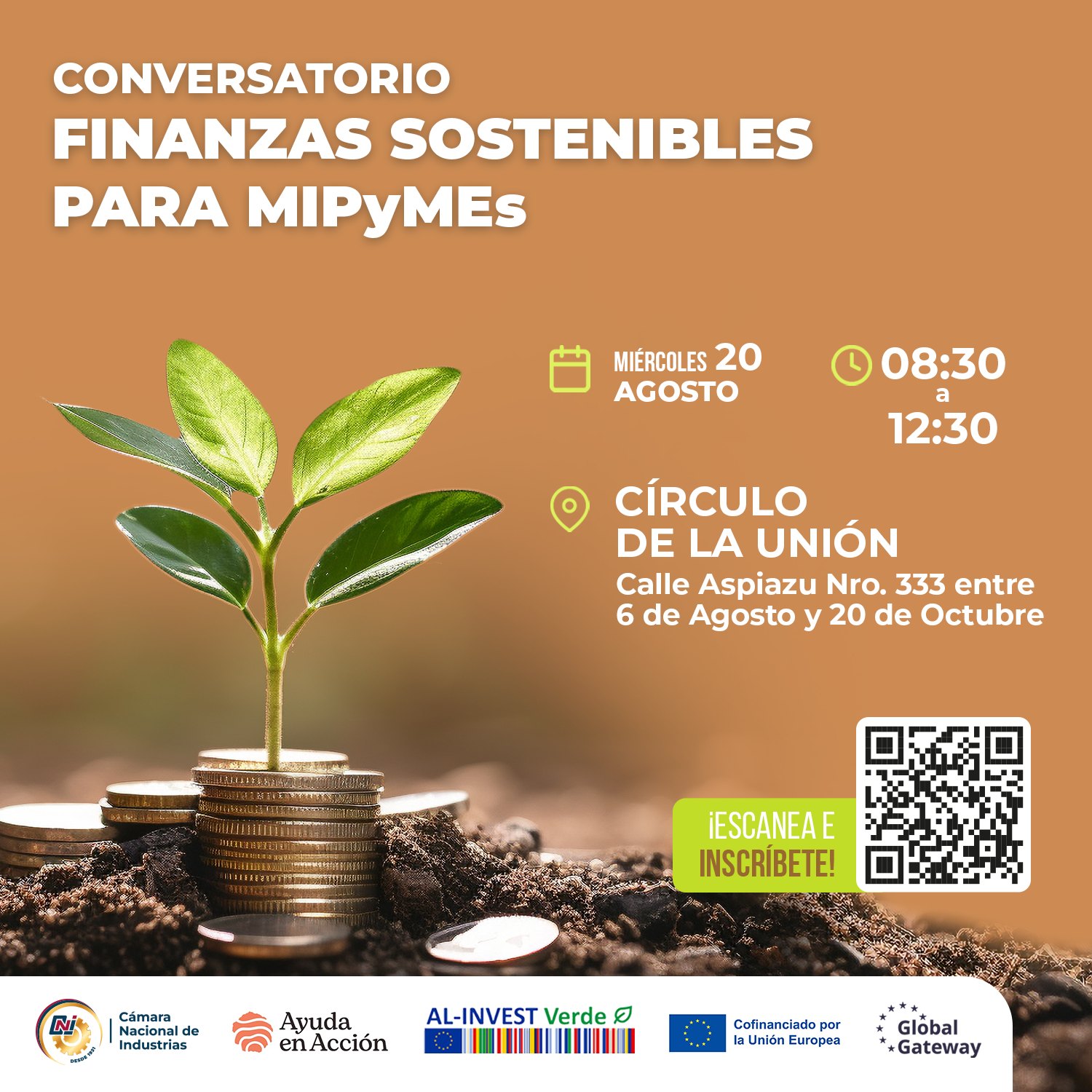 CONVERSATORIO GRATUITO DE FINANZAS SOSTENIBLES PARA MIPyMEs